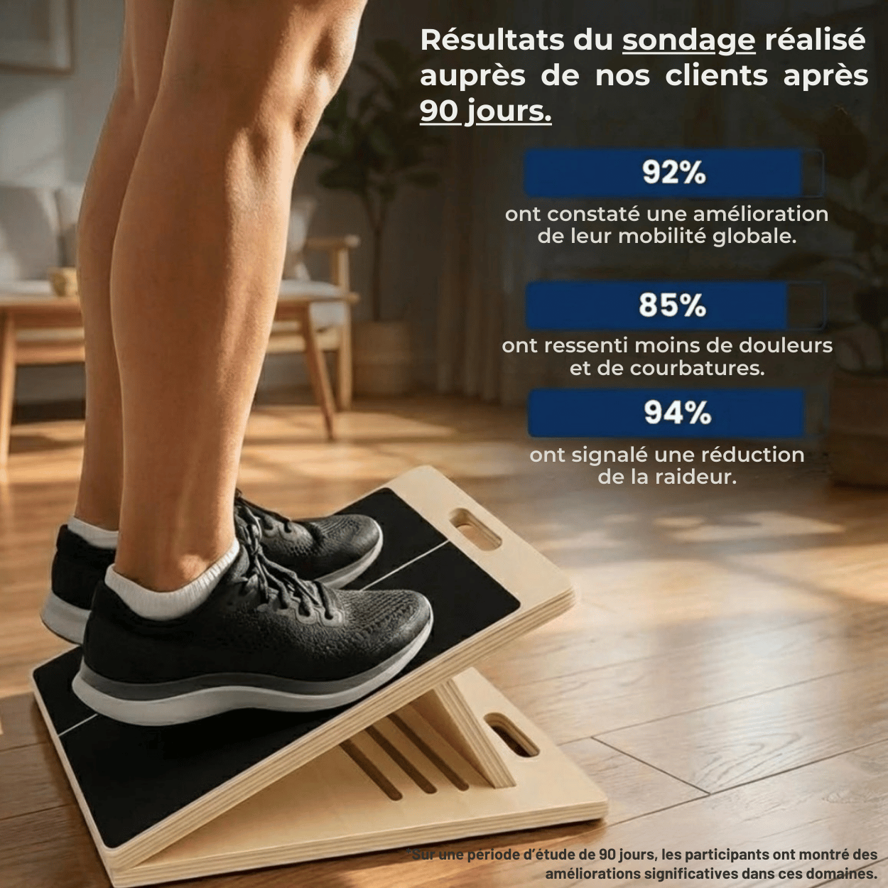 Planche Inclinée - Retrouver la pleine mobilité des jambes