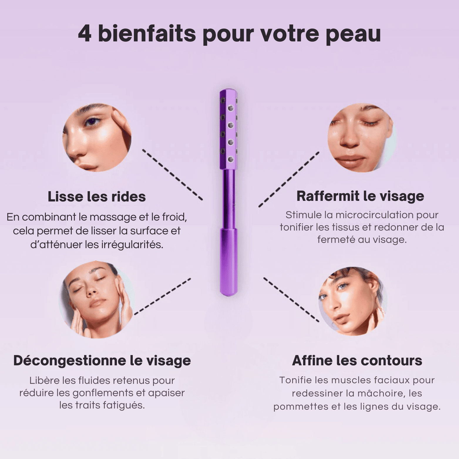 Sculpteur de beauté - Lisse et Raffermit la peau