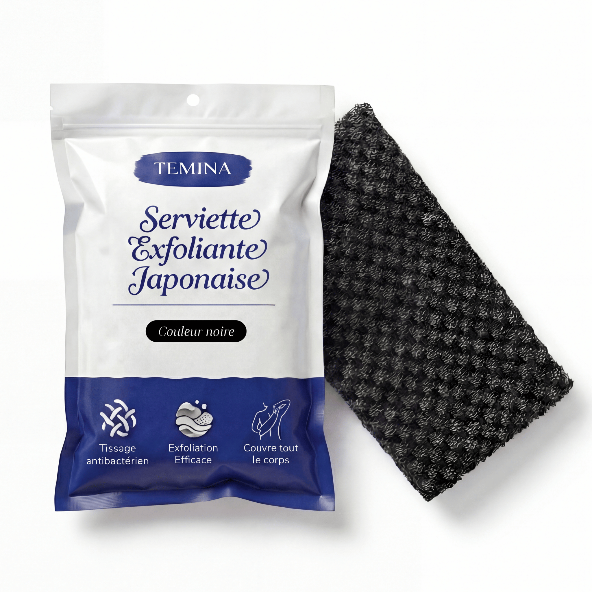 Serviette Exfoliante Japonaise