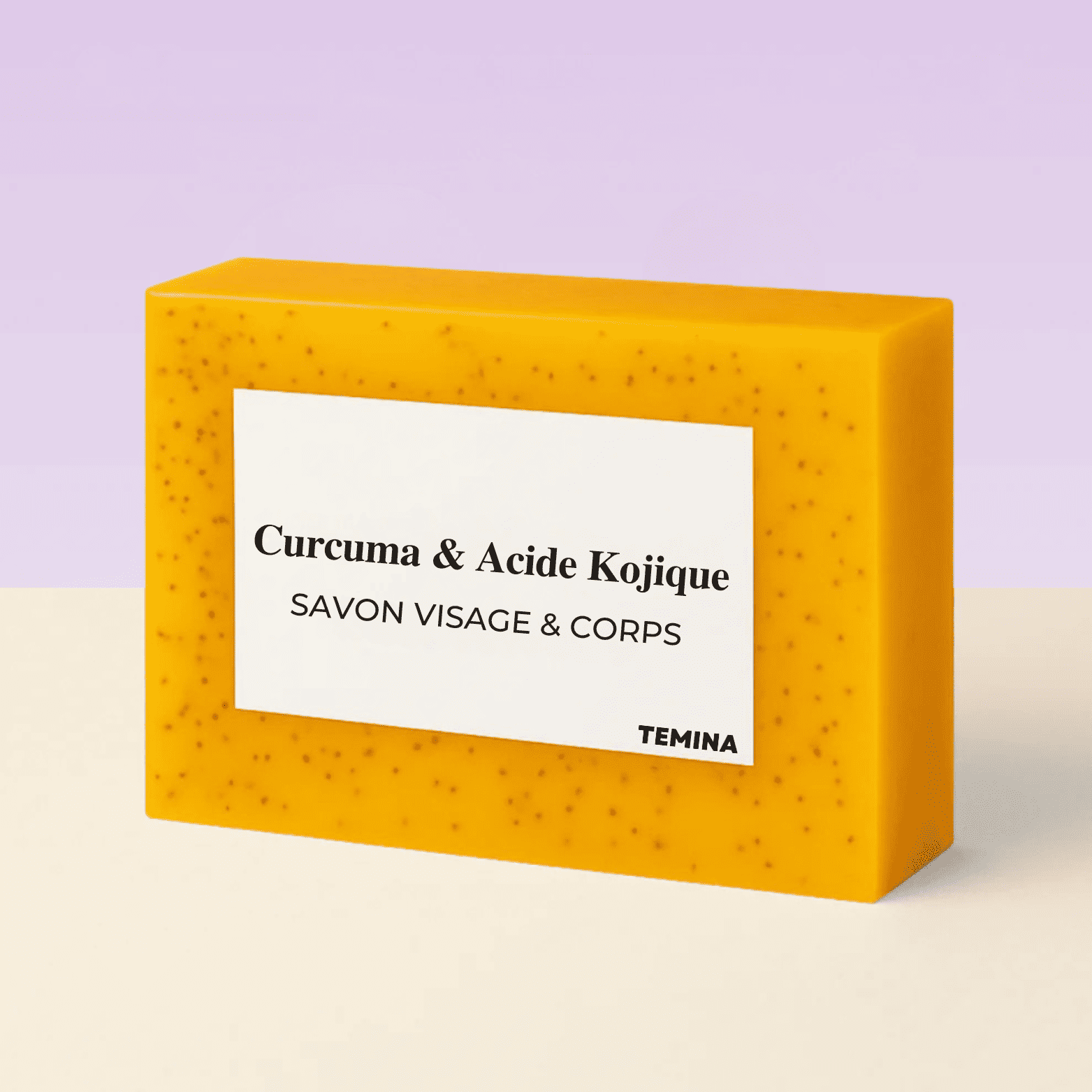 Savon Visage & Corps au Curcuma et à l'Acide Kojique