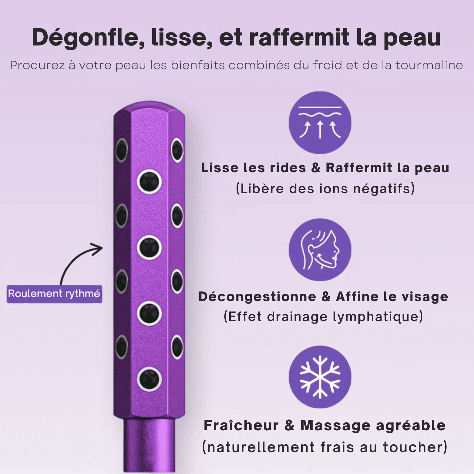 Sculpteur de beauté - Lisse et Décongestionne le visage