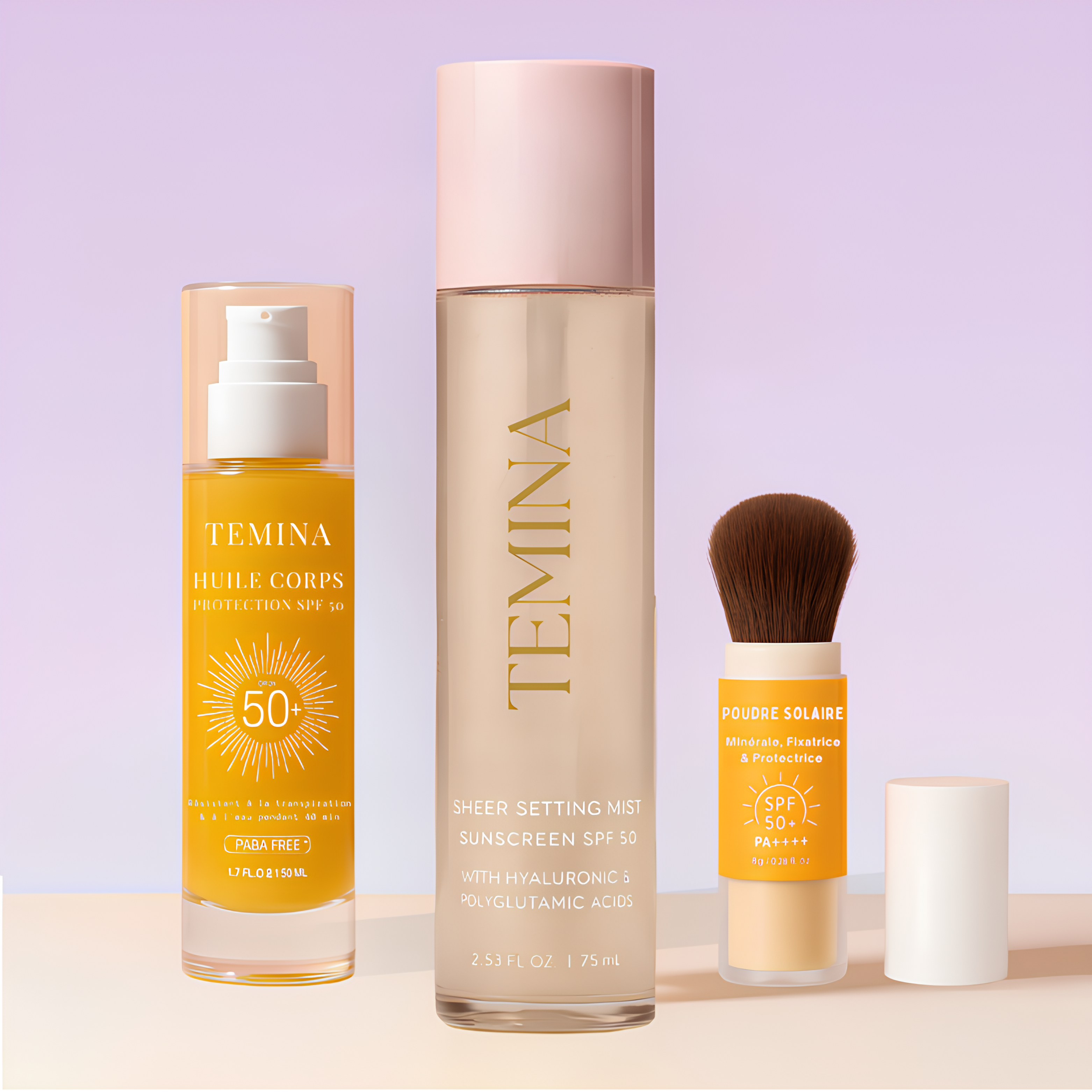 Pack Solaire Complet SPF 50