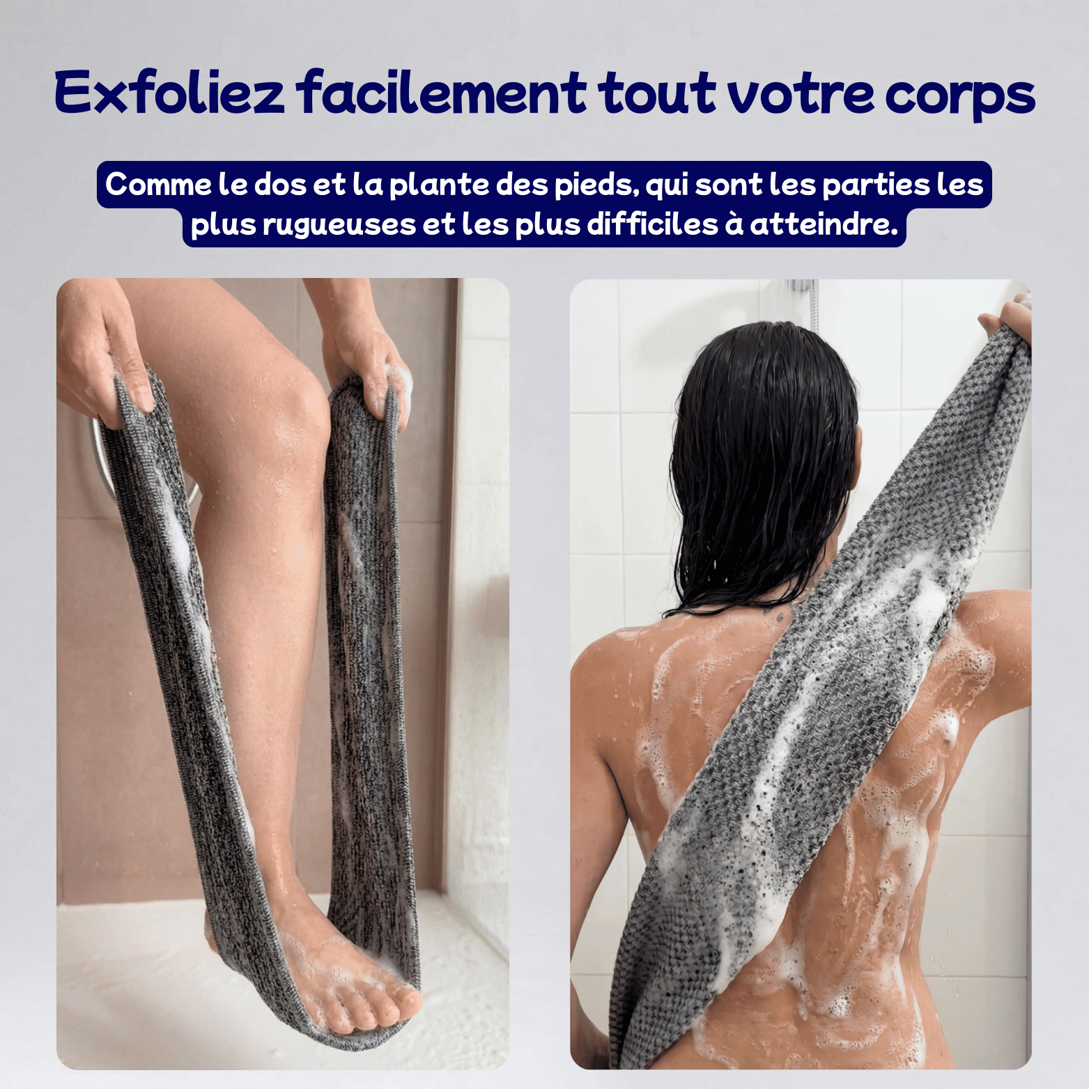 Serviette Exfoliante Japonaise
